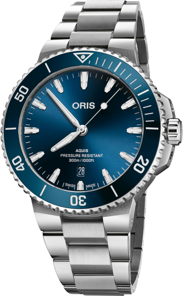 ЧАСОВНИК ORIS AQUIS DATE 43.5MM 733 7789 4153-07 8 23 04PEB