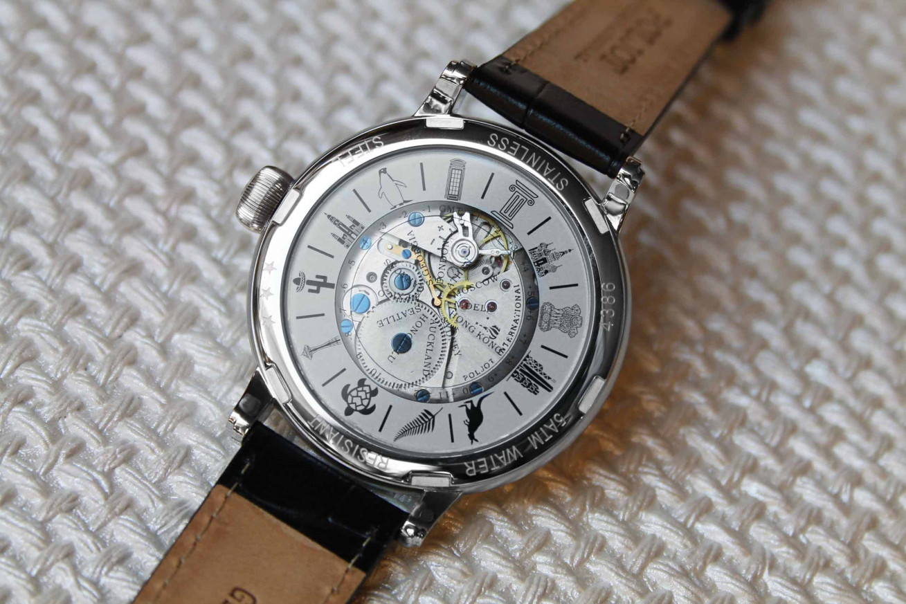 мъжки часовник ръчно навиване poljot-polar-bear-2423.1940311-гръб