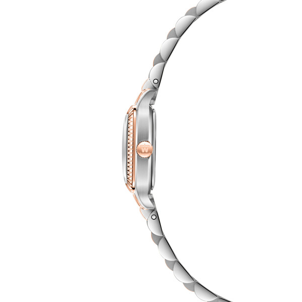 welder wrc3002 дамски часовник двуцветна верижка rose gold steel classicwatches.bg