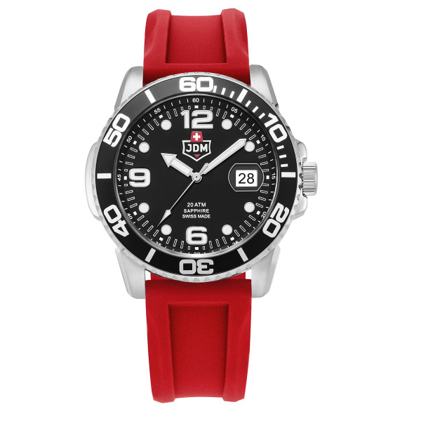 Мъжки часовник JDM Military Sapphire Mike Plus сет с каишки JDM-WG029-03