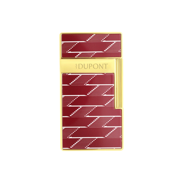 S.T.Dupont Biggy Monogram 1872 Burgundy запалка 25078B