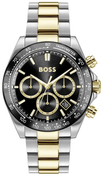 HUGO BOSS 1514269 мъжки спортно-елегантен хронограф с жълто PVD – classicwatches.bg