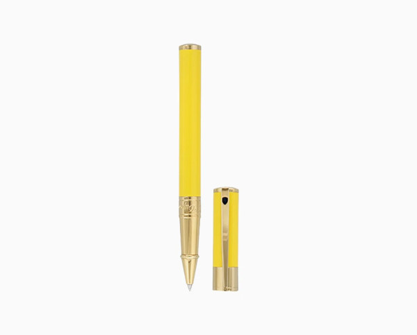 РОЛЕР S.T.DUPONT D-INITIAL VANILLA/GOLDEN PVD 262280