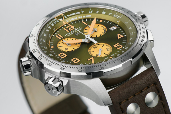 ЧАСОВНИК HAMILTON KHAKI AVIATION X-WIND GMT 46MM H77.932.560