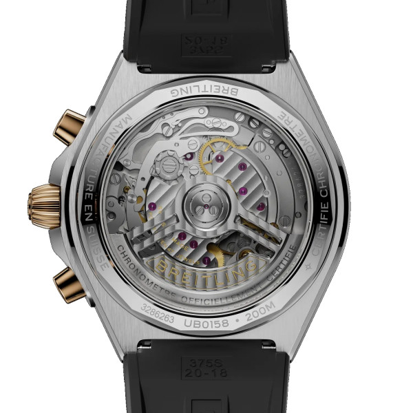 часовник breitling manufacture calibre 01 chronomat rose gold classicwatches.bg