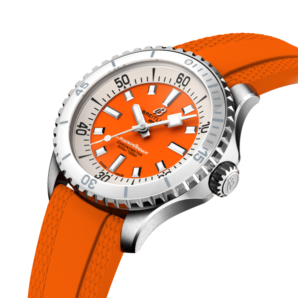 BREITLING SUPEROCEAN AUTOMATIC 36MM LADIES WATCH A17377211O1S1