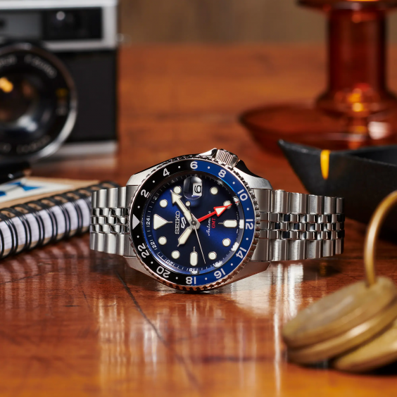 SEIKO 5 SPORT GMT 42.5MM MEN'S WATCH SSK003K1