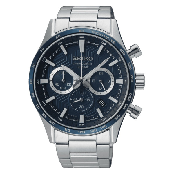 SEIKO SPORT CHRONO 43MM MEN'S WATCH SSB445P1
