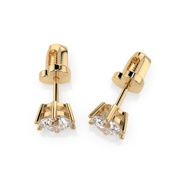 Cara обеци с диаманти 1.00 ct GIA сертификат K102-10151Y