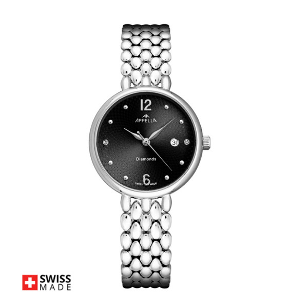 часовник Appella L50014.5176DQ дамски модел с диаманти classicwatches.bg