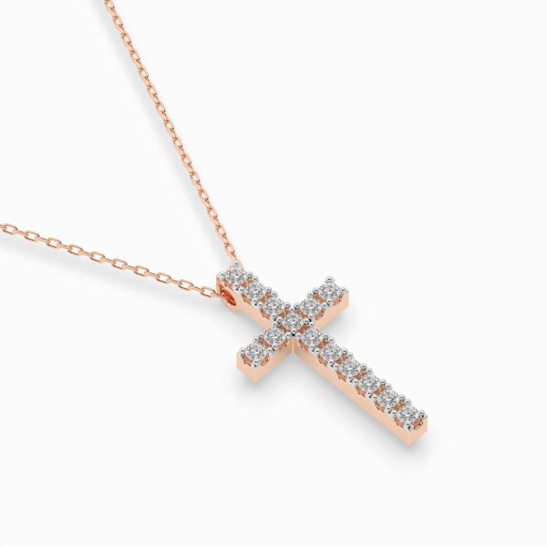 CARA DIAMANTI Златно колие с диаманти K104-10025R