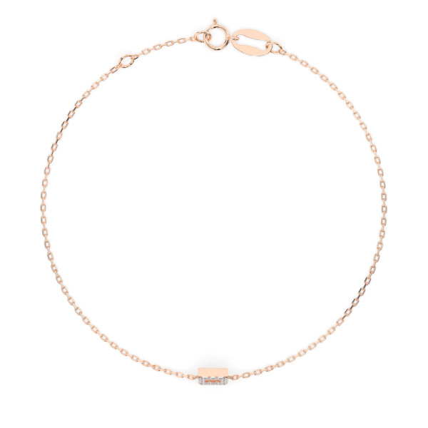 Cara гривна с диаманти 0.06 ct – ЗЛАТНО БИЖУ 14К K105-10016R/14K