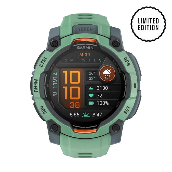 GARMIN INSTINCT 3 AMOLED 45ММ NEOTROPIC С NEOTROPIC КАИШКА 010-02936-01