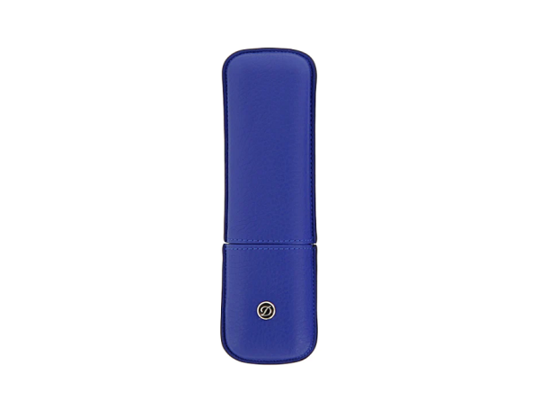 Калъф за 2 пишещи S.T.Dupont 2 RIGID PENCIL CASE, BLUE 7132