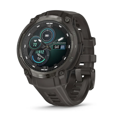 ЧАСОВНИК GARMIN INSTINCT CROSSOVER AMOLED CHARCOAL 010-03398-00
