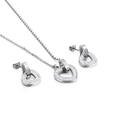 Комплект дамско колие и обеци Lee Cooper LC.S.01049.320