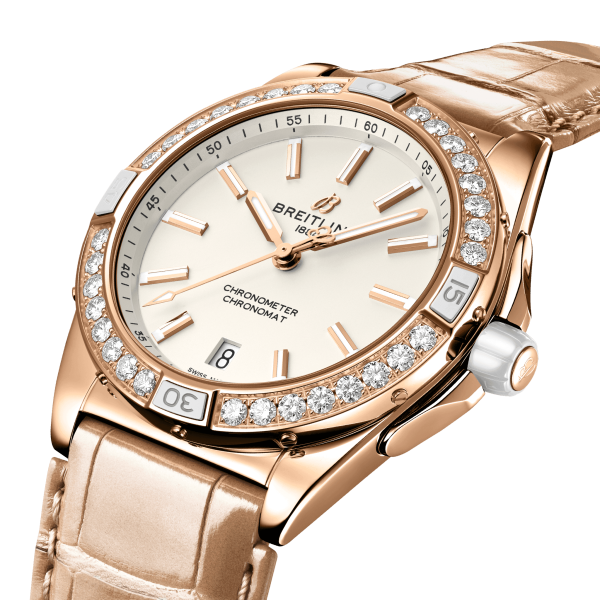 дамски часовник автоматик breitling-r17356531g1p1-diamond-case-classicwatches

