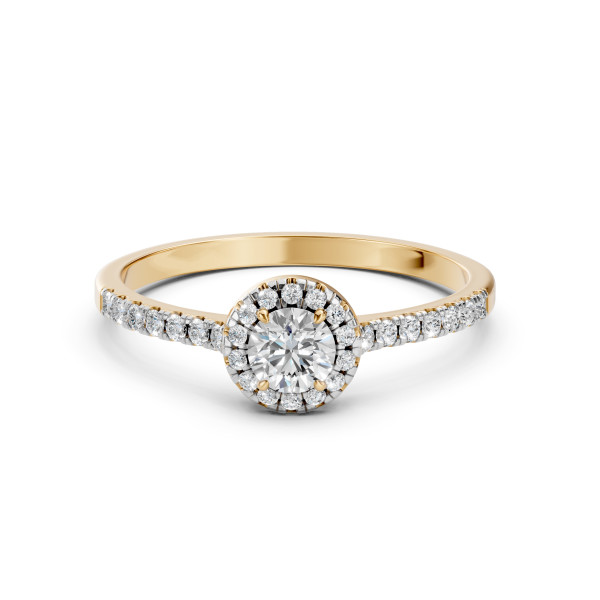 Cara пръстен с диаманти 0.35+0.29 ct GIA сертификат K101-10095Y