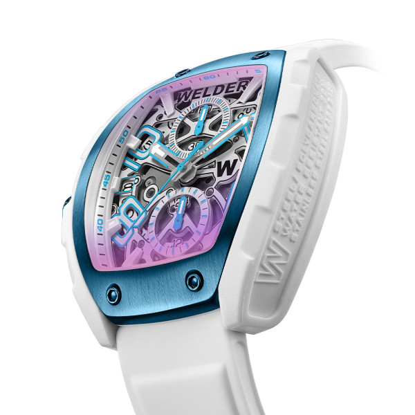 welder w75 white silicone watch wrm5003 photochromic glass classicwatches.bg
