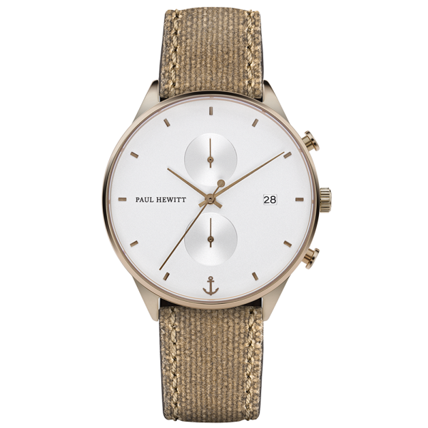 PAUL HEWITT CHRONO LINE 42MM MEN'S WATCH PH-C-Br-W-47M