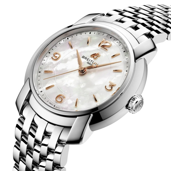 Дамски часовник BREITLING Lady Premier кварц  A77330121A2A1 със стоманен корпус classicwatches.