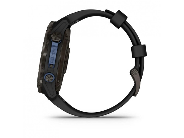 GARMIN Descent™ Mk3i - 51мм Carbon grey DLC титан с черна силиконова каишка