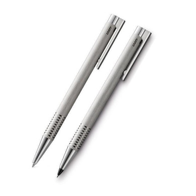Комплект химикалка и авт. молив Lamy - Logo Brushed