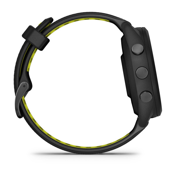 Garmin Forerunner 265S Black безел и корпус с Black/Amp Yellow силиконова каишка 010-02810-13