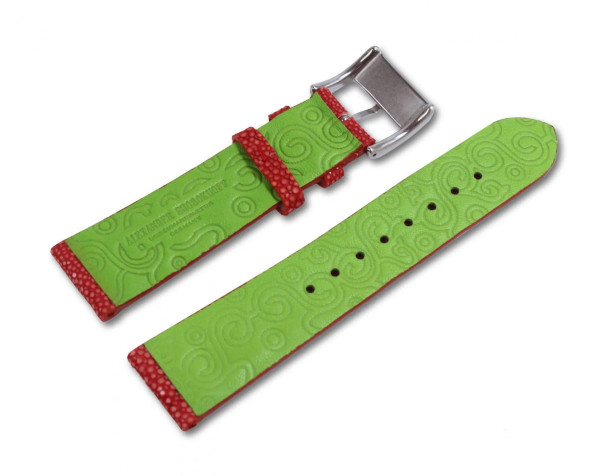 Pearl Ray Strap In Red