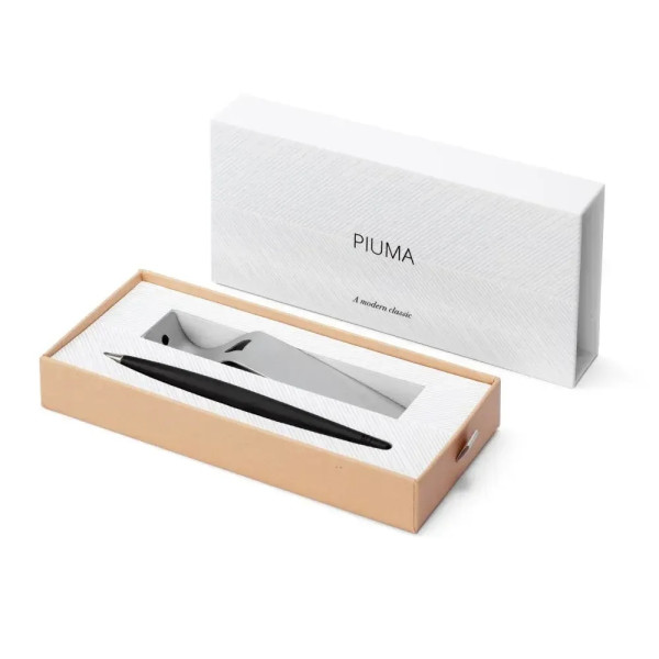 Вечно-пишещо средство Pininfarina - Forever Piuma, а Modern Classic Ethergraf®, черен цвят