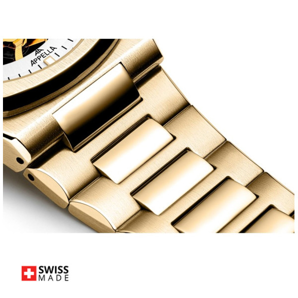 Appella L12006.1113AS швейцарски часовник Catena SA800 ClassicWatches.bg