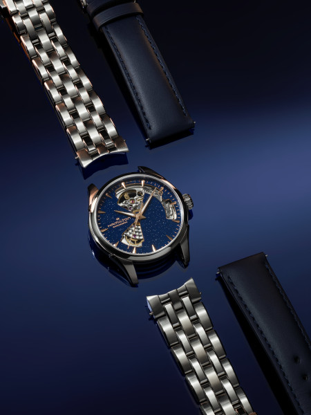 HAMILTON JAZZMASTER OPEN HEART AUTO 36MM H32215142
