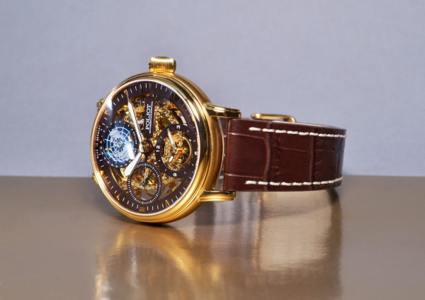 POLJOT INTERNATIONAL GLOBETROTTER HAND WINDING 43MM MEN'S WATCH LIMITED EDITION 300PIECES 9730.2940654