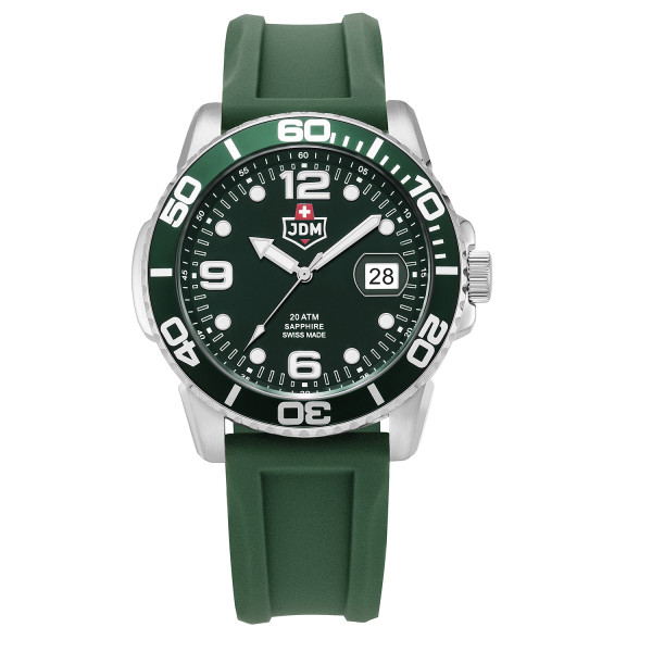 Мъжки часовник JDM Military Sapphire Mike Plus сет с каишки JDM-WG029-01