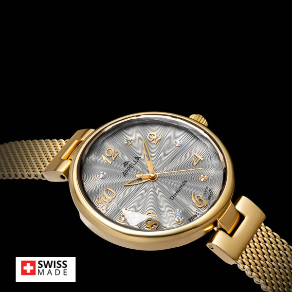 Appella L50004.1177DQ дамски часовник с диаманти ClassicWatches.bg