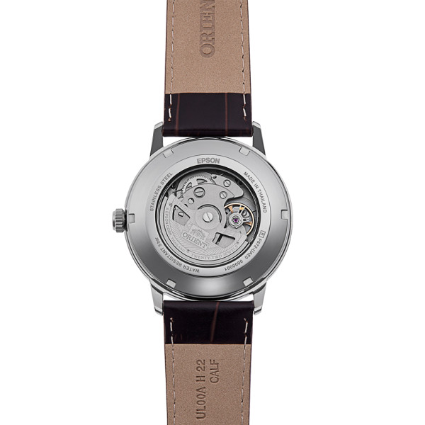 мъжки часовник Orient RA AC0F13E автоматичен прозрачен гръб classicwatches.bg