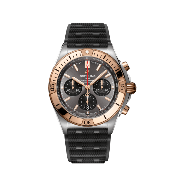 мъжки часовник автоматичен breitling-chronomat-b01-42-ub0134101b1s1-front-view-classicwatches  