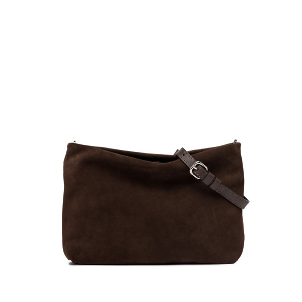 ДАМСКА ЧАНТА , ЕСТЕСТВЕНА КОЖА-РЪЧНА ИЗРАБОТКА GIANNI CHIARINI 8265/BROWN