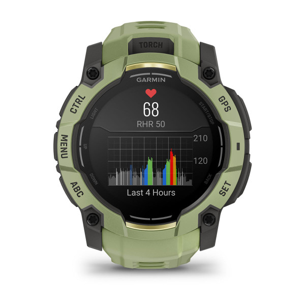 Garmin Instinct 3 Amoled Fern Green с Fern Green каишка 010-03020-02
