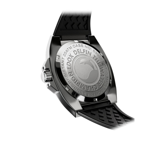 Edox Delfin 1973 Date 53032-3CA-NIN