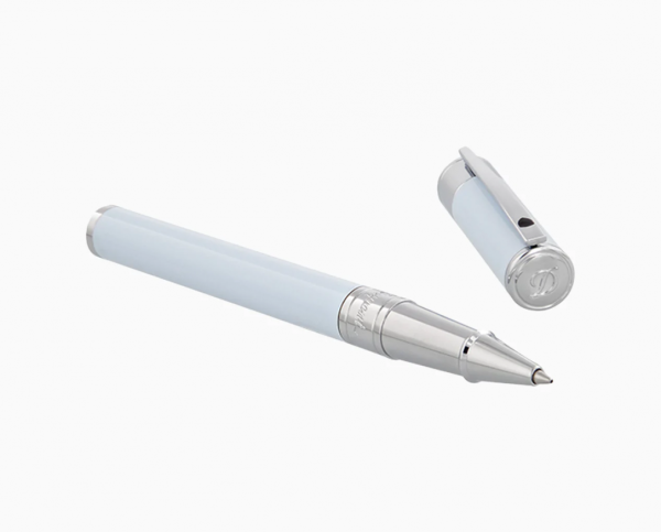 РОЛЕР S.T.DUPONT D-INITIAL PASTEL BLUE/CHROME 262279