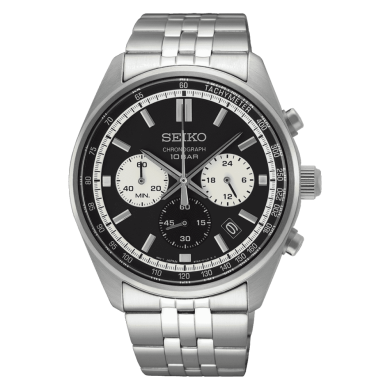 SEIKO SPORT CHRONO QUARTZ  42MM MEN'S WATCH SSB429P1