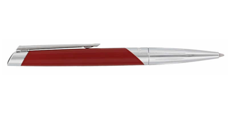 ХИМИКАЛКА S.T.DUPONT DÉFI MILLENNIUM SILVER AND MATT RED 405739