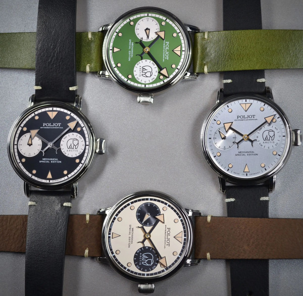 POLJOT INTERNATIONAL ARCTIS  HAND WINDING 43MM MEN'S WATCH LIMITED EDITION 100PIECES 9011.1940412