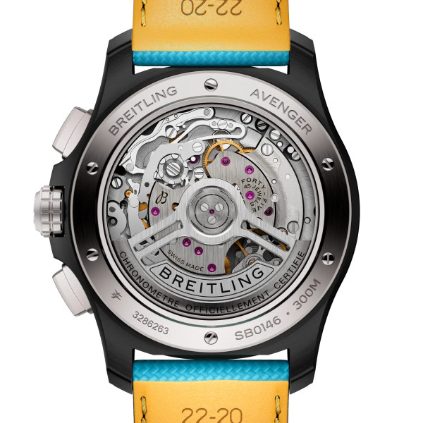 Часовник BREITLING AVENGER B01 CHRONOGRAPH 42 NIGHT MISSION SB0146101L1X1