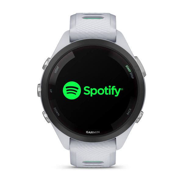 Garmin Forerunner 265S Black безел с Whitestone корпус и Whitestone/Neo Tropic силиконова каишка 010-02810-14