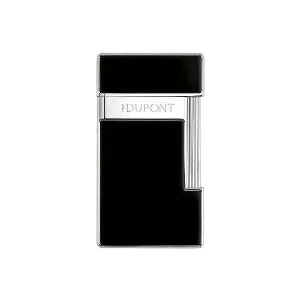 Запалка S.T.Dupont Slimmy Black Laquer and Chrome 28221