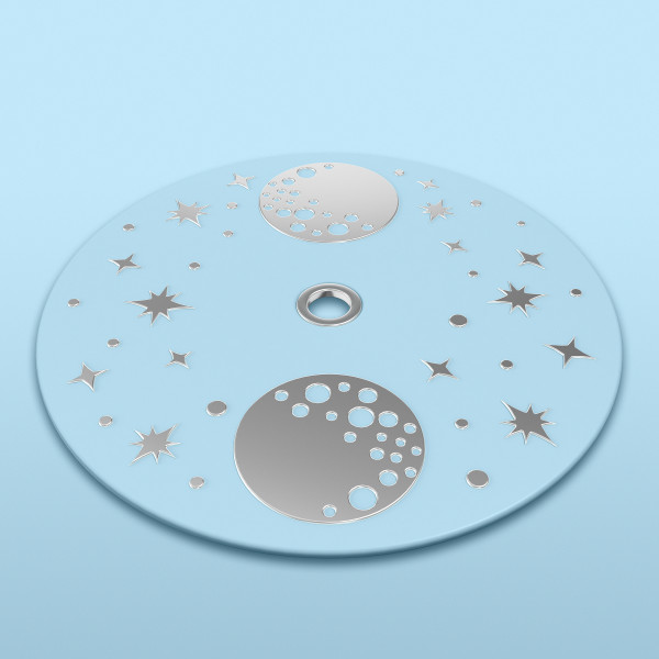 ЧАСОВНИК AVIATOR DOUGLAS MOONFLIGHT DIAMONDS 36M V.1.33.0.359.5