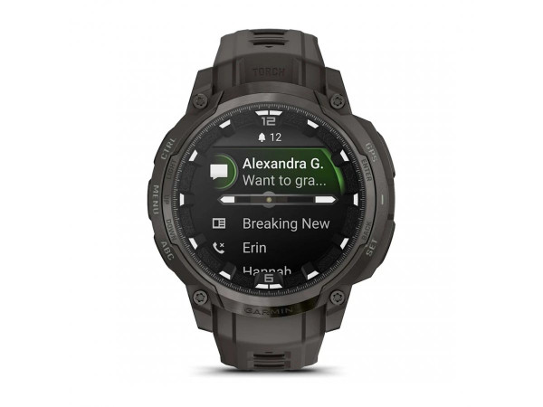 Garmin Instinct Crossover Charcoal – здрав тактически часовник за приключения и outdoor активности – ClassicWatches.bg
