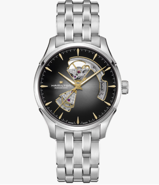 часовник hamilton jazzmaster open heart auto h32675181 classicwatches.bg